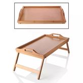 Bls 50X30 Ayaklı Bambu Tepsı