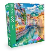 Blue Focus 1000 Parça Puzzle - Annecy