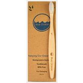 Blue Ocean Doğal Bambu Diş Fırçası Çevre Dostu, Yumuşak Kıllar, 4'lü Paket