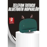 Bluetooth Hoparlör Uzun Pil Ömrü Yüksek Ses Kaliteli Kablosuz Telefon Tutma