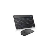 Bluetooth Klavye Android Ios Windows Için Uyumlu Tablet Telefon Şarjlı Klavye Mouse Set
