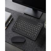 Bluetooth Klavye Mouse Seti Taşınabilir Wireless Bilgisayar Aksesuarı