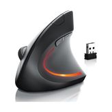 Bluetooth+2.4G Kablosuz Dikey Ergonomik Şarj Edilebilir Sessiz Mouse Dpi 1200/1600/2400