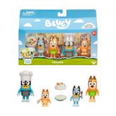 Bluey Let's Play Chef Pavlova 4'lü Oyuncak Figür