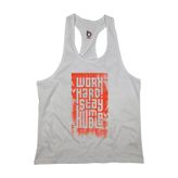 Bluu HMBLW Siyah Beyaz Fitness Gym Tank Top Erkek Sporcu Atleti