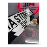 BMASTORE06 Audi Logolu Zebra Model Pleksi Plakalık(1çift,2adet)