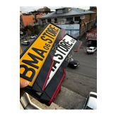 BMASTORE06 Bma Dacia Lip Model Pleksi Plakalık (1 ÇİFT, 2 ADET)
