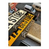 BMASTORE06 CİTROEN Uyumlu MAT Model Pleksi Plakalık (1Çift,2Adet)