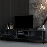 BMdekor Afra Antrasit 150 cm Tv Sehpası