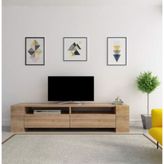 BMdekor CC204 Sasa Ceviz TV Ünitesi