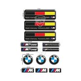 Bmw 13 Parça 3D Damla Sticker Set