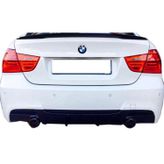 Bmw 3 Serisi E90 2006 - 2012 M Performance Arka Tampon Eki - Difüzör (plastik)