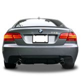 Bmw 3 Serisi E92 E93 M Performance Arka Tampon Eki - Difüzör (Plastik)