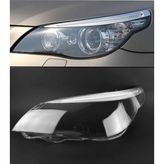Bmw 5 Serisi E60 Kaşlı Far Camı - Sol
