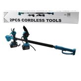 BN-5 CORDLESS TOOLS LTJ-6A ZZ-01 2 PCS SET 6" BUDAMA DAL KESME TESTERE=ŞARJLI--YAĞSIZ - ZİNCİRLİ + Ş
