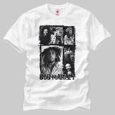 Bob Marley Collage Erkek Tişört - S - Beyaz