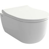 Bocchı Bocchi V-Tondo Kısa Kanalsız Asma Klozet Kapak Dahil Beyaz 1417-001-0128