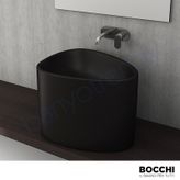Bocchi Etna Mat Siyah Tezgah Üstü Monoblok Lavabo