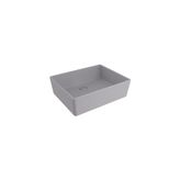 Bocchi Milano 50 cm Çanak Mat Gri Lavabo