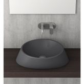 Bocchi Venezia 56 cm Çanak Mat Antrasit Lavabo