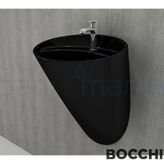 Bocchi Venezia Parlak Siyah Asma Monoblok Lavabo