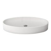 Bocchi Vessel Elips Çanak 85 cm Mat Beyaz Lavabo