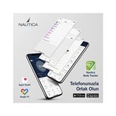 Body Tracker Vücüt Analiz Bluetooth Baskül - Beyaz