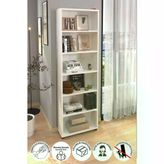 Bofigo 6 Raflı Modern Kitaplık Beyaz