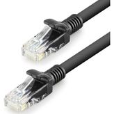 Boğazören Cat6 Ethernet Kablosu 10 Metre -Hızlı Lan Ağ Kablosu Kablolu Internet Bağlantısı Yüksek Hızlı Gigabit Internet Ağ Kablosu RJ45 Konnektörlü: Bilgisayar, Modem, Router, Smart Tv, Ps4, Ps5 - 1-Siyah