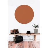 Bohem Yuvarlak Duvar Stickerı (KİREMİT)