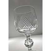 Bohemia Collection Sterna Kristal 6'lı Kahve Yanı Su Bardağı / Beyaz Şarap Kadehi Seti 150CC Era Model - Şeffaf - 150 ml