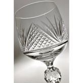 Bohemia Collection Sterna Kristal 6'lı Kahve Yanı Su Bardağı / Beyaz Şarap Kadehi Seti 150CC Katrina Model - Şeffaf - 150 ml