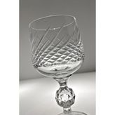 Bohemia Collection Sterna Kristal 6'lı Kahve Yanı Su Bardağı / Beyaz Şarap Kadehi Seti 150CC Safir Model - Şeffaf - 150 ml