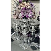 Bohemia Kristal Sade Şık Kahve Yanı Su Bardağı - Beyaz - 250 ml