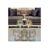 Bohemia Kristal Sterna Renkli Kahve Yanı Su Bardağı