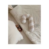 bohemoon Teddy Yılbaşı Baston Şeker Yastık Krem Beyaz