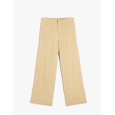 Bol Paça Viskon Kumaş Basic Pantolon