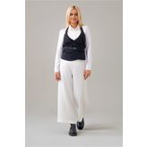 Bold & Young Kadın Siyah Polyamid Polyester Paraşüt Kumaş Kelebek Yelek