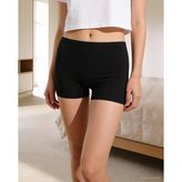 Bolero Kadın Bambu Boxer Külot Siyah