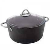 Bonera Granit Pro Plus Siyah Derin 22 cm Tencere