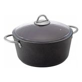 Bonera Granit Pro Plus Siyah Derin 24 cm Tencere