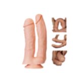 Bonilove Realistic Mega Double Ultra Kalın Dildo 30 Cm Çift Başlı Dildo