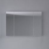 Bonitobagno Capri Aynalı 100 cm Üst Modül Banyo Dolabı