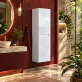 Bonitobagno Rita 40 cm Beyaz Banyo Boy Dolabı