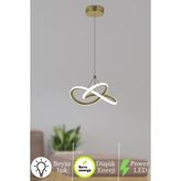 Bonna Modern Sarkıt Power LED Avize Beyaz Işık - Eskitme Kasa
