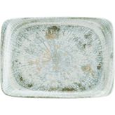 Bonna Odette Olive Moove Dikdörtgen Tabak 23*16 cm - Beyaz - Mavi