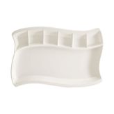 Bonna Porselen 34 cm 6'lı Gourmet Kahvaltı Tabağı