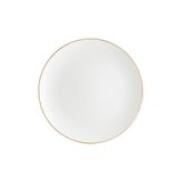 Bonna Retro Gourmet 12 Adet 23 Cm Sarı Kenar Çizgili Düz Tabak