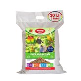 Bonny Nice Doğal Kuş Kumu Çam Pelet Muhabbet Kuş Kafes Altlığı 10 Kg 20 Lt (2 Adet)