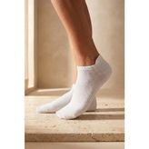 Bony Socks Unisex Sneaker Step Çorap Beyaz - 43 - 46